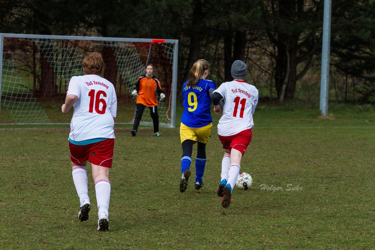 Bild 251 - B-Juniorinnen Tus Tensfeld - TSV Gnutz o.W. : Ergebnis: 1:3